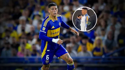 El gesto de Marcos Rojo a los hinchas de River que los de Boca reprobaron: "¿Qué hace?"