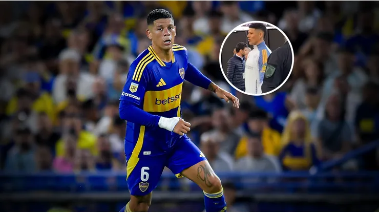 El gesto de Marcos Rojo a los hinchas de River que los de Boca reprobaron: "¿Qué hace?"