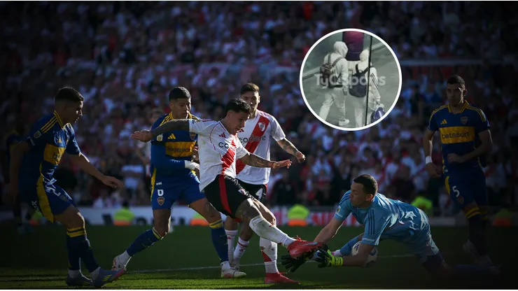 Estuvo en la derrota en el Monumental y horas después se fue del país.