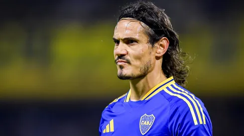 Edinson Cavani en Boca (Getty Images)