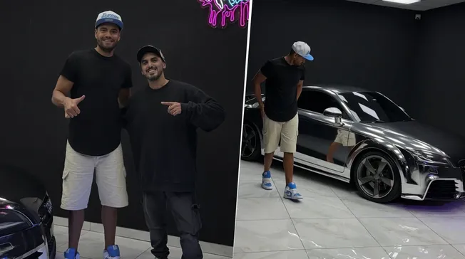 Sergio Romero y el posteo sobre el nuevo color de su Audi