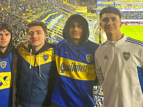 El hijo de Gustavo Quinteros es hincha de Boca y espera que su padre sea el nuevo DT