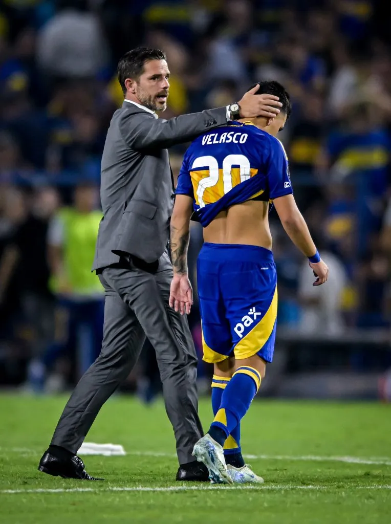 Alan Velasco no juega en Boca y eso no gustó a la dirigencia. (Getty)
