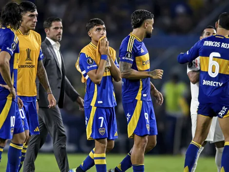El plantel de Boca y una sorpresiva reacción tras la salida de Gago que asombró a los hinchas