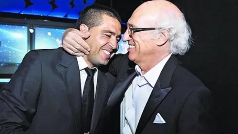 Riquelme y Bianchi tienen muy buena relación desde hace años.