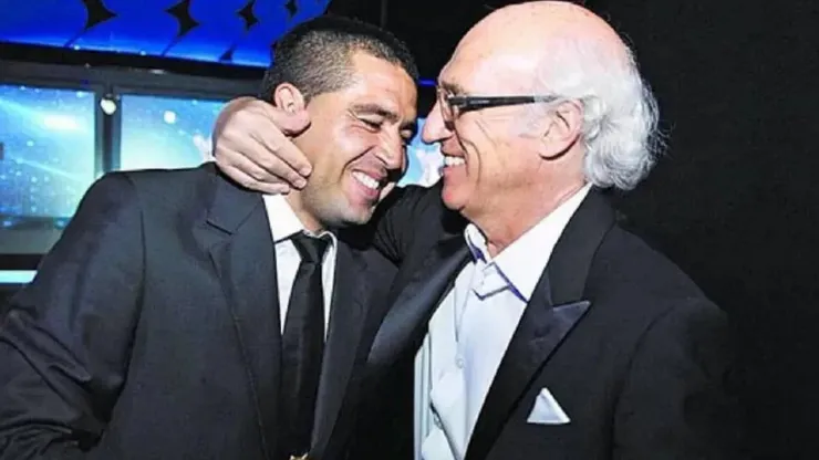 Riquelme y Bianchi tienen muy buena relación desde hace años.