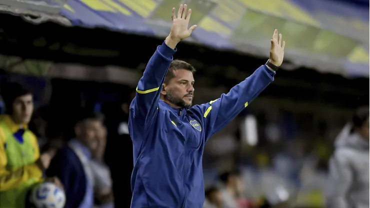 Mariano Herrón, entrenador interino de Boca