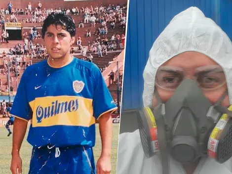 Jugó en Boca, brilló ante River y hoy es fumigador: "Me gusta el oficio"