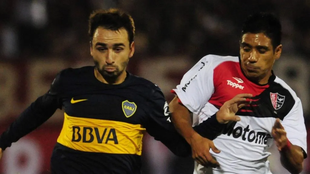 Emiliano Albín jugó en Boca entre 2012 y 2013. (Imago)
