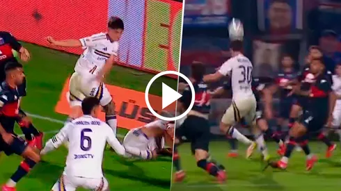 Belmonte había convertido para Boca pero el árbitro lo anuló a instancias del VAR.