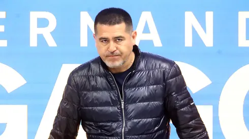 Juan Román Riquelme en Boca (Getty Images)