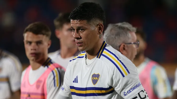 Marcos Rojo habló de su charla previa con Gago al duelo con River.