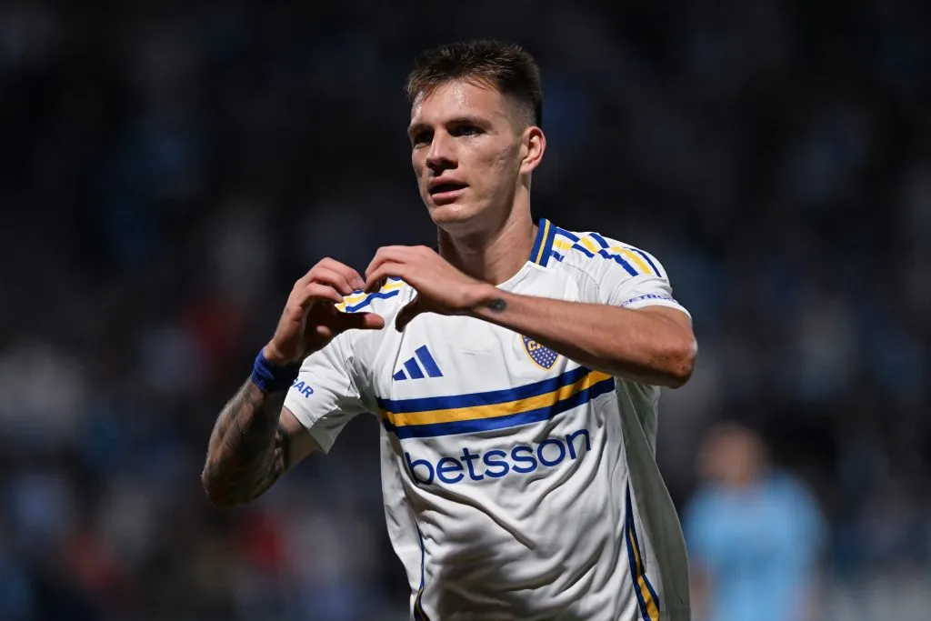 Zenón fue probado en una nueva posición en Boca. (Getty)