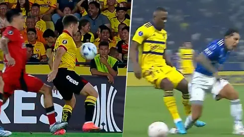 La jugada que el mismo árbitro que expulsó a Advíncula ni amonestó.