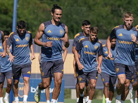 Los concentrados de Boca para el partido con Lanús