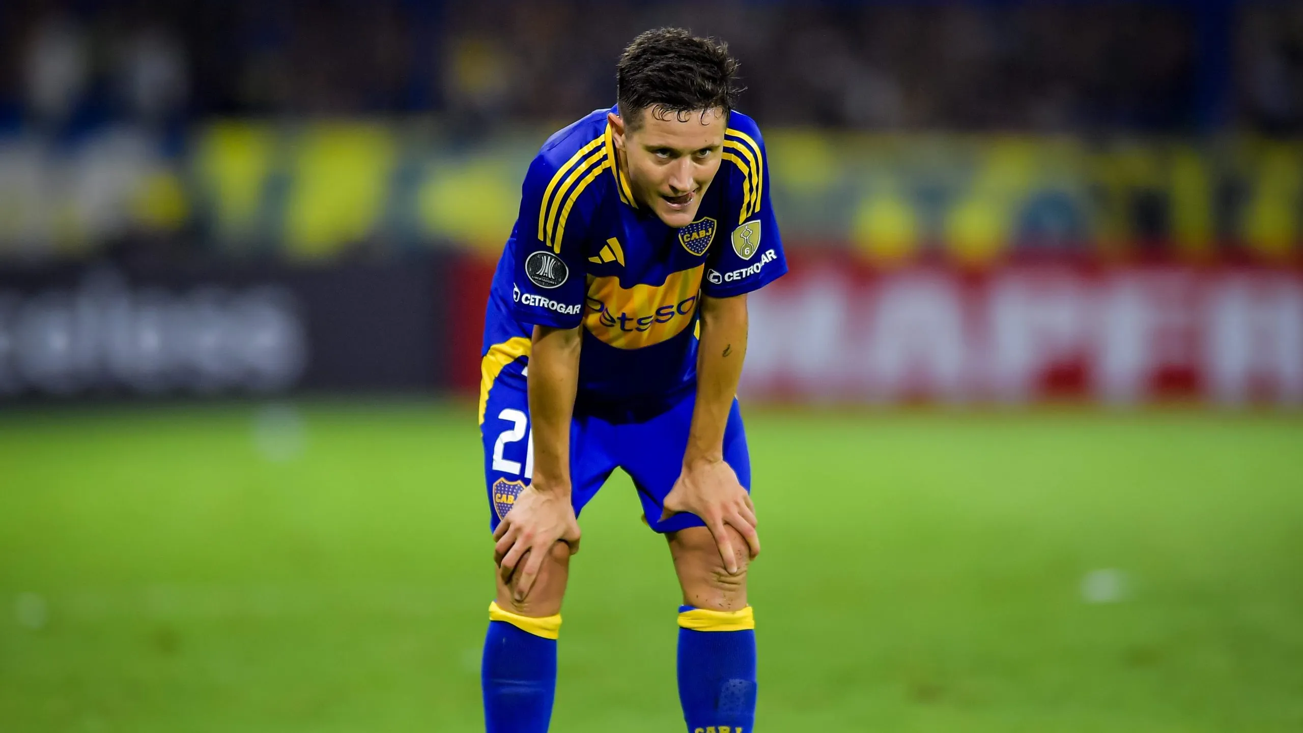 Ander Herrera sufrió tres lesiones en el Xeneize. Foto: Getty Images