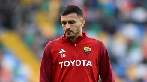 Paredes, sin minutos en los últimos partidos con la camiseta de Roma.