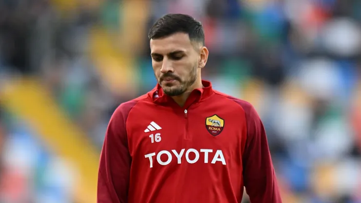 Paredes, sin minutos en los últimos partidos con la camiseta de Roma.