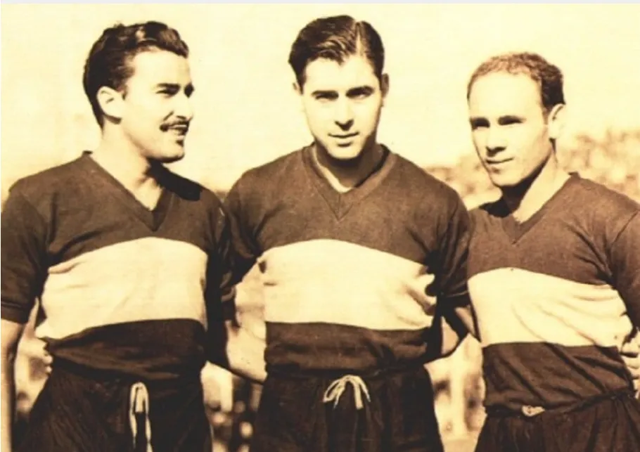 Natalio Pescia (derecha) fue un símbolo de Boca. (Archivo)