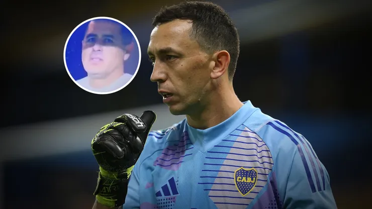 El pedido de Riquelme a Marchesín en la previa a los penales contra Lanús.