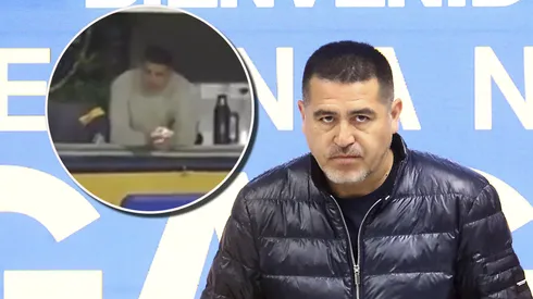 Así reaccionó Riquelme al enojo de los hinchas en La Bombonera