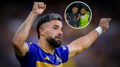 Las cámaras captaron las indicaciones de Giménez a Herrón.