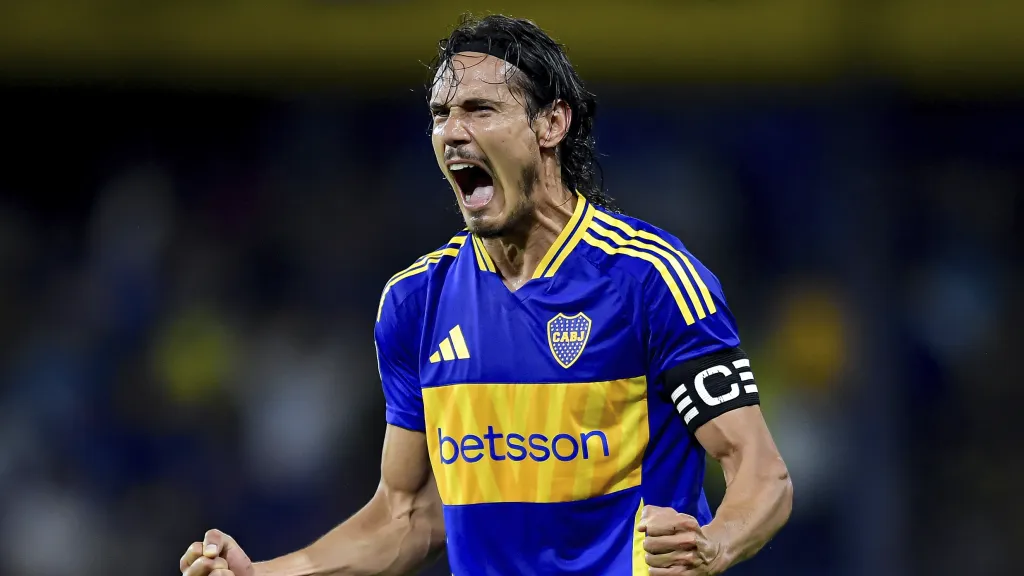 Edinson Cavani en Boca