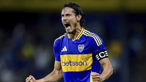 Edinson Cavani en Boca