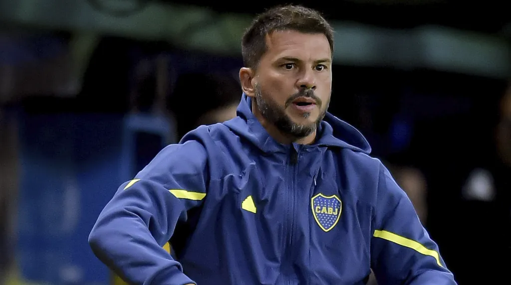 Mariano Herrón, DT interino de Boca (Getty Images)