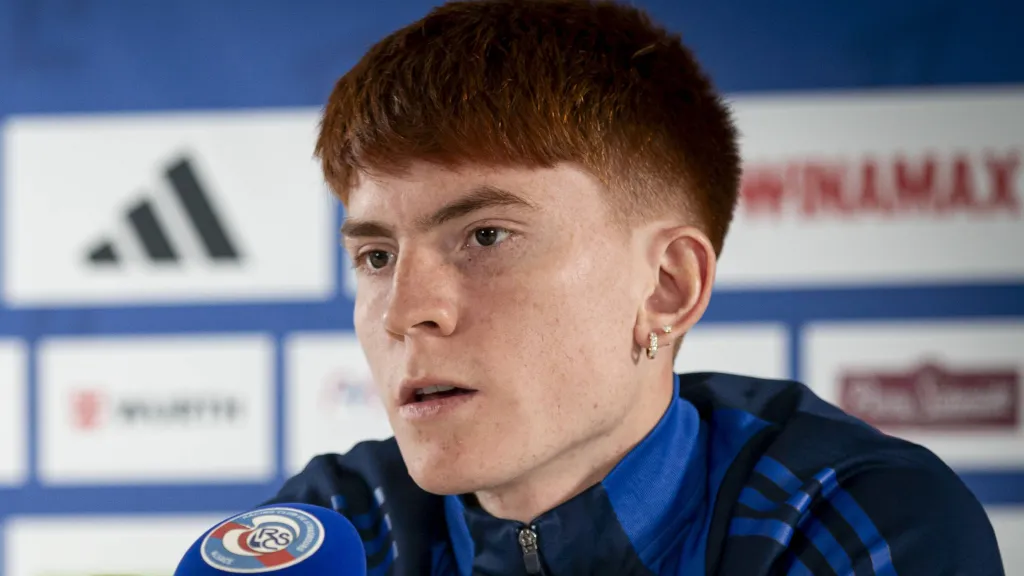 Valentín Barco en Racing de Estrasburgo