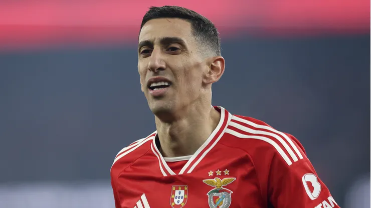 Ángel Di María en Benfica (Getty Images)