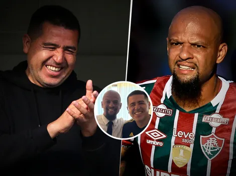 Los 4 regalos de Riquelme a Felipe Melo: "Quedarán por siempre"