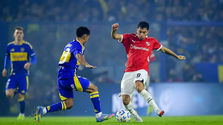 Boca vs. Independiente por el Torneo Apertura 2025.
