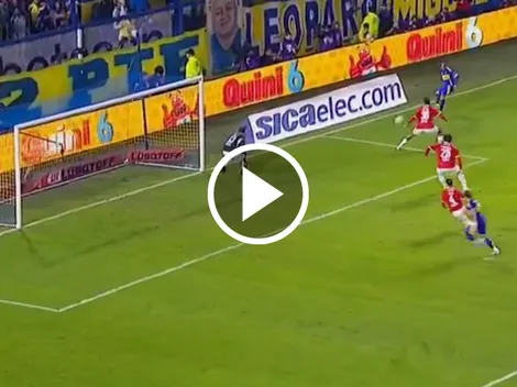 El increíble gol que se perdió Carlos Palacios en Boca vs. Independiente