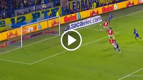 Palacios tuvo el primero para Boca.