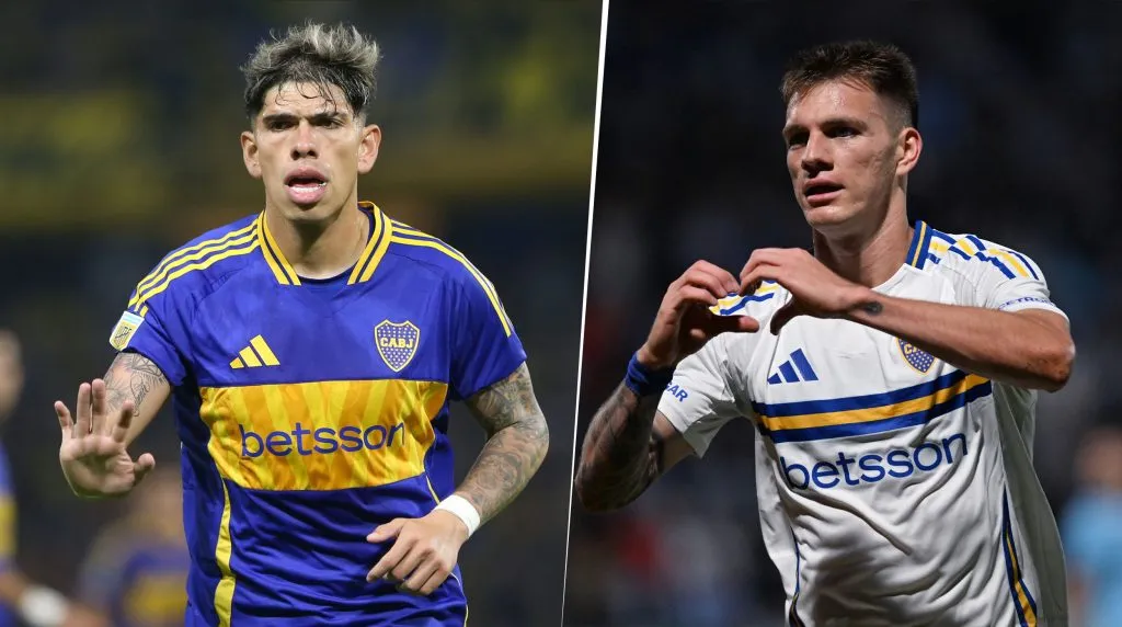 Palacios y Zenón demostraron un flojo rendimiento en el Boca-Independiente. (Getty)