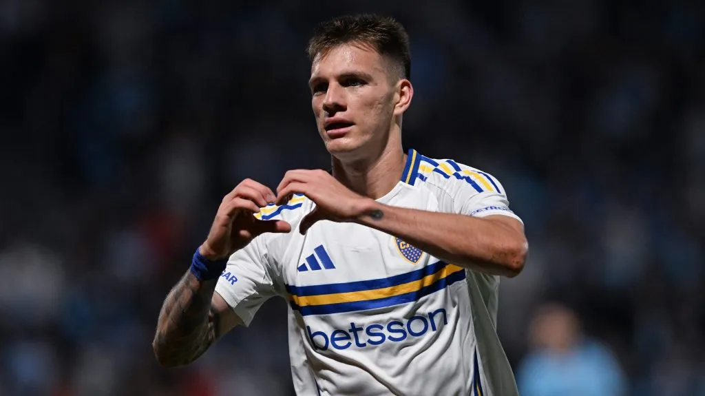 Kevin Zenón en Boca (Getty Images)