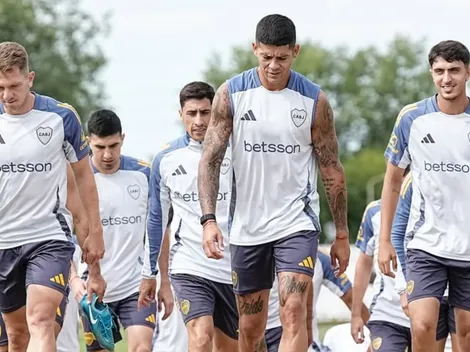 Un titular y dos suplentes: los 3 jugadores de Boca que se entrenaron a pesar de la licencia