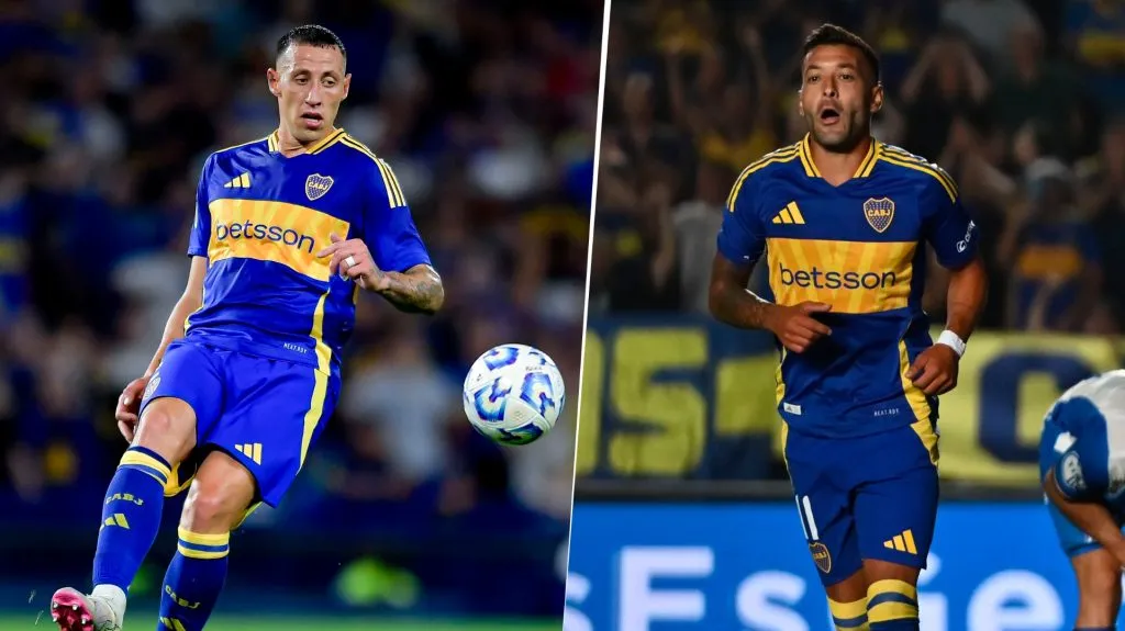 Lema y Janson, sin lugar en Boca. (Getty)