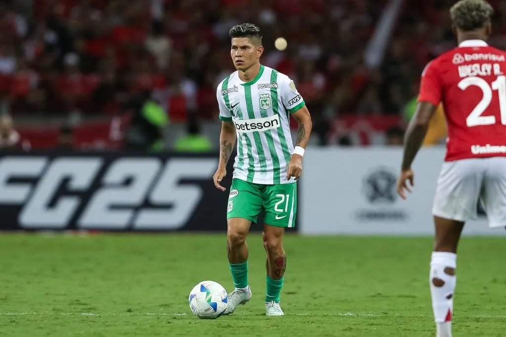 Jorman Campuzano atraviesa un gran presente en Atlético Nacional. (Getty Images)