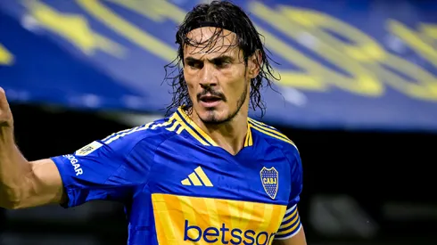 Cavani se acordó de los hinchas de Boca en una historia de Instagram.