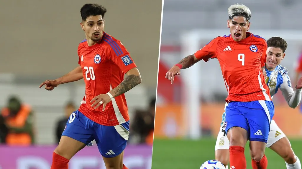 Alarcón y Palacios no fueron convocados por Gareca en Chile. (Imago/Getty)