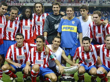 Historia poco conocida: la vez en la que el Cholo Simeone se puso la camiseta de Boca