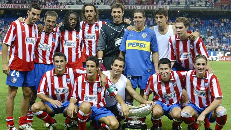 El Cholo se puso la de Boca en 2003.