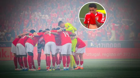 Di María, en llanto tras una final perdida con Benfica.