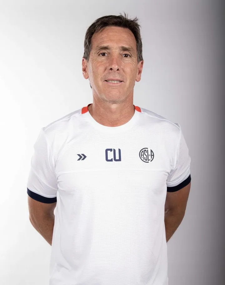 Claudio Úbeda, ex Racing y ayudante de Miguel Ángel Russo en San Lorenzo (San Lorenzo oficial)