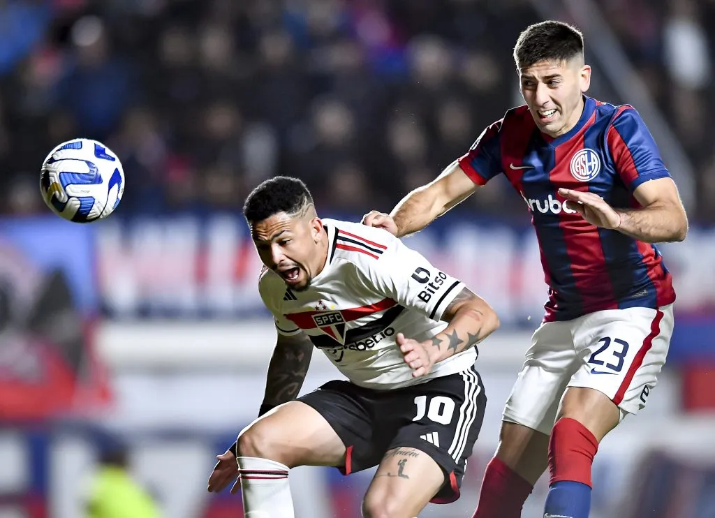 Gastón Hernández en San Lorenzo (Getty Images)