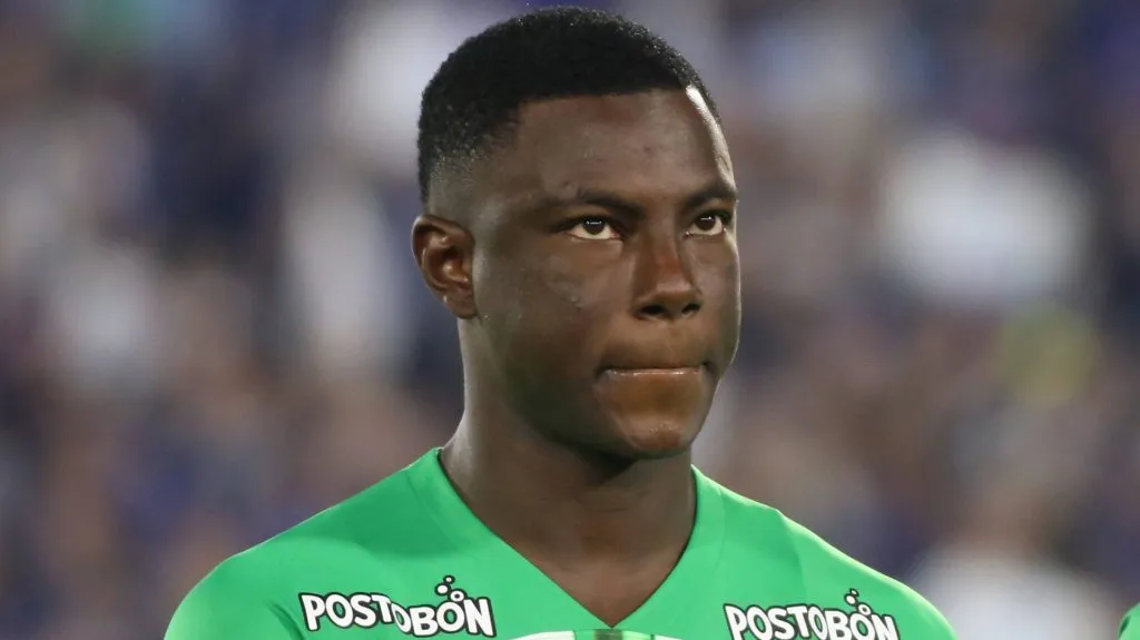 Marino Hinestroza, delantero colombiano que interesa en Boca (IMAGO)