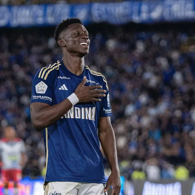 Jhon Emerson Córdoba en Millonarios (Twitter)