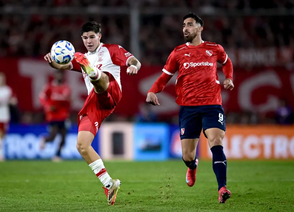 Marco Pellegrino en Huracán (Getty Images)